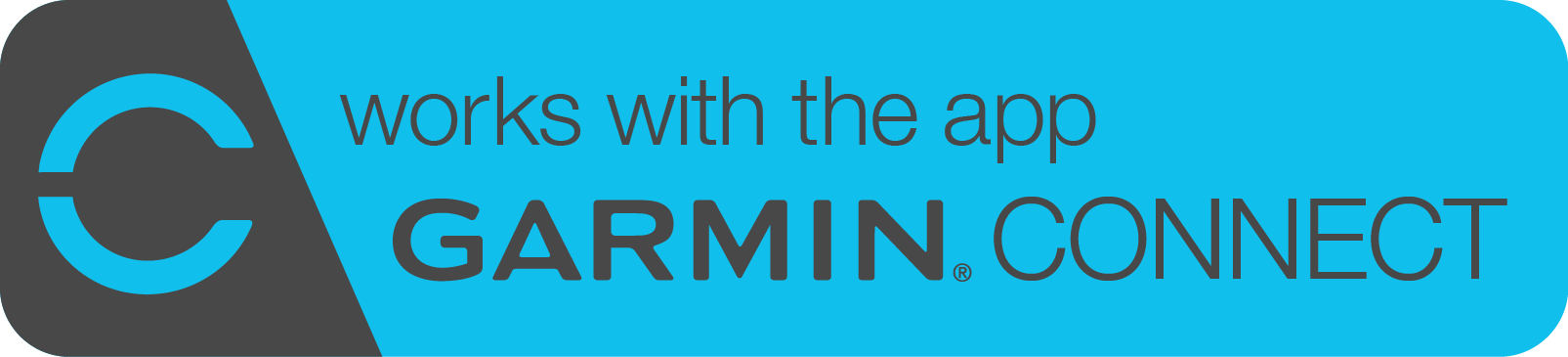 Works with the app Garmin Connect